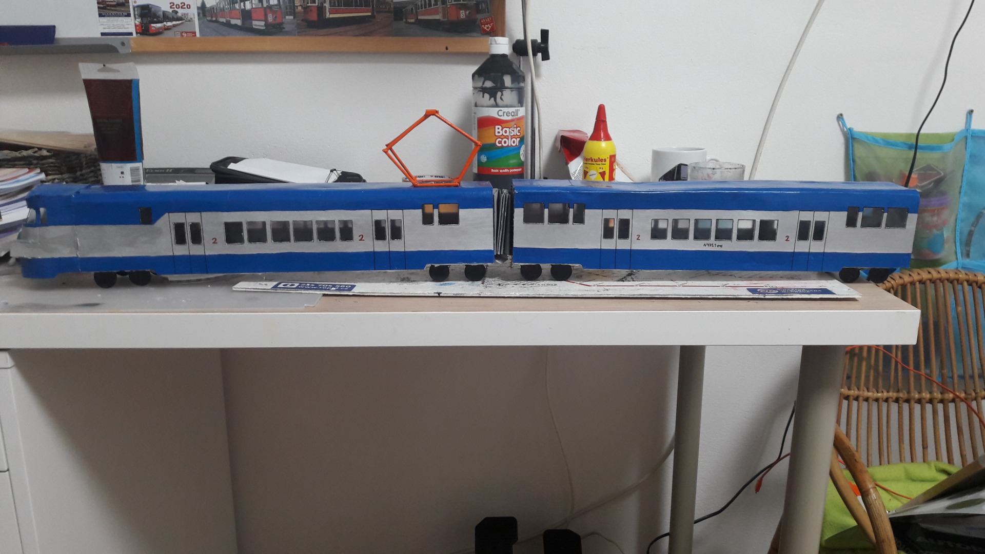Elektrická jednotka 451 :: velke.papírové.modely